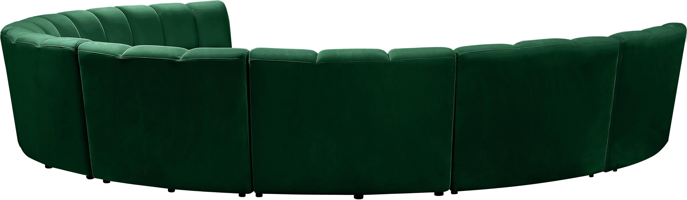 Infinity Green Velvet 8pc. Modular Sectional - Royal Furniture & Gifts (MI) - Multi Location