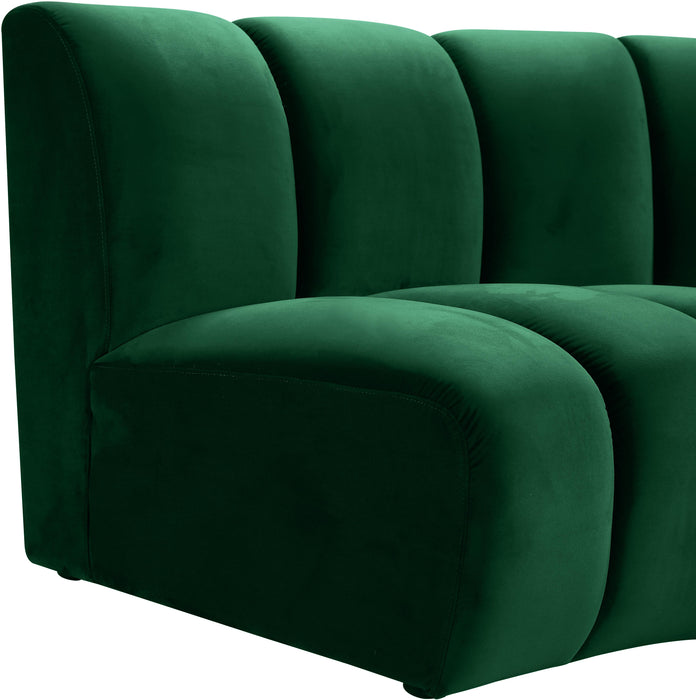 Infinity Green Velvet 5pc. Modular Sectional - Royal Furniture & Gifts (MI) - Multi Location