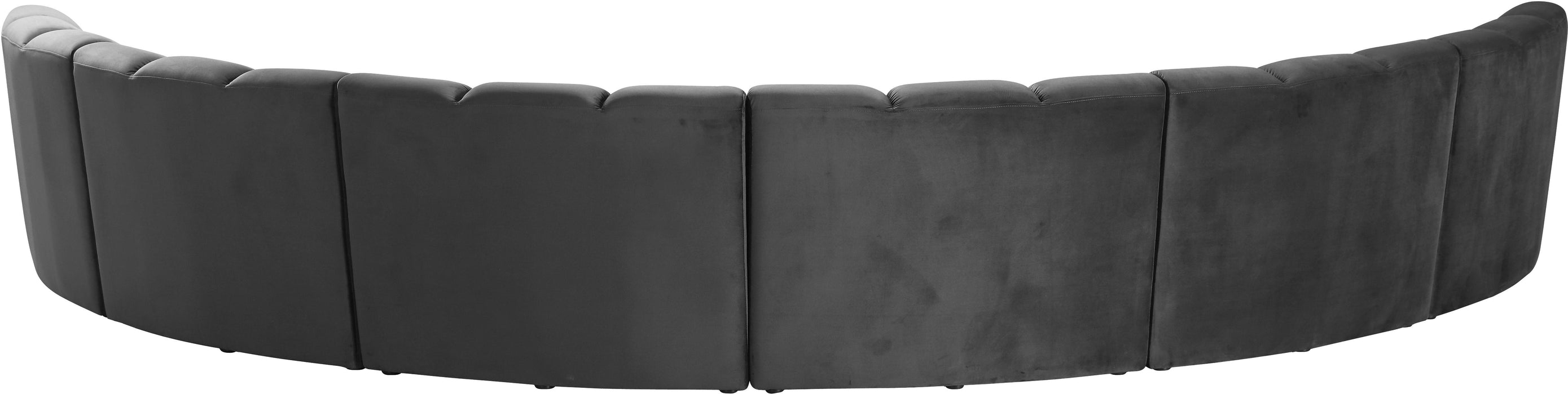 Infinity Grey Velvet 6pc. Modular Sectional - Royal Furniture & Gifts (MI) - Multi Location