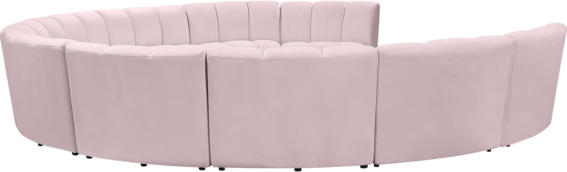 Infinity Pink Velvet 10pc. Modular Sectional - Royal Furniture & Gifts (MI) - Multi Location