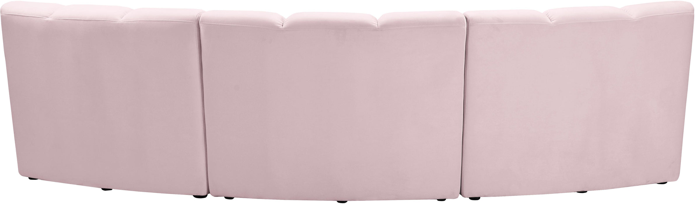 Infinity Pink Velvet 3pc. Modular Sectional - Royal Furniture & Gifts (MI) - Multi Location