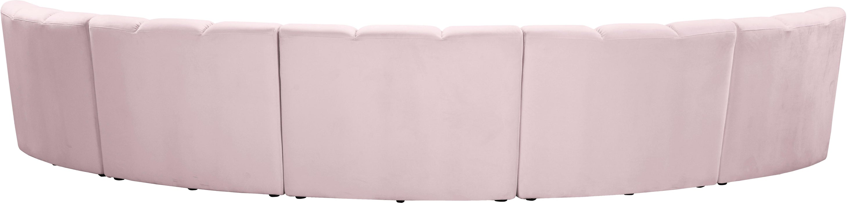 Infinity Pink Velvet 5pc. Modular Sectional - Royal Furniture & Gifts (MI) - Multi Location