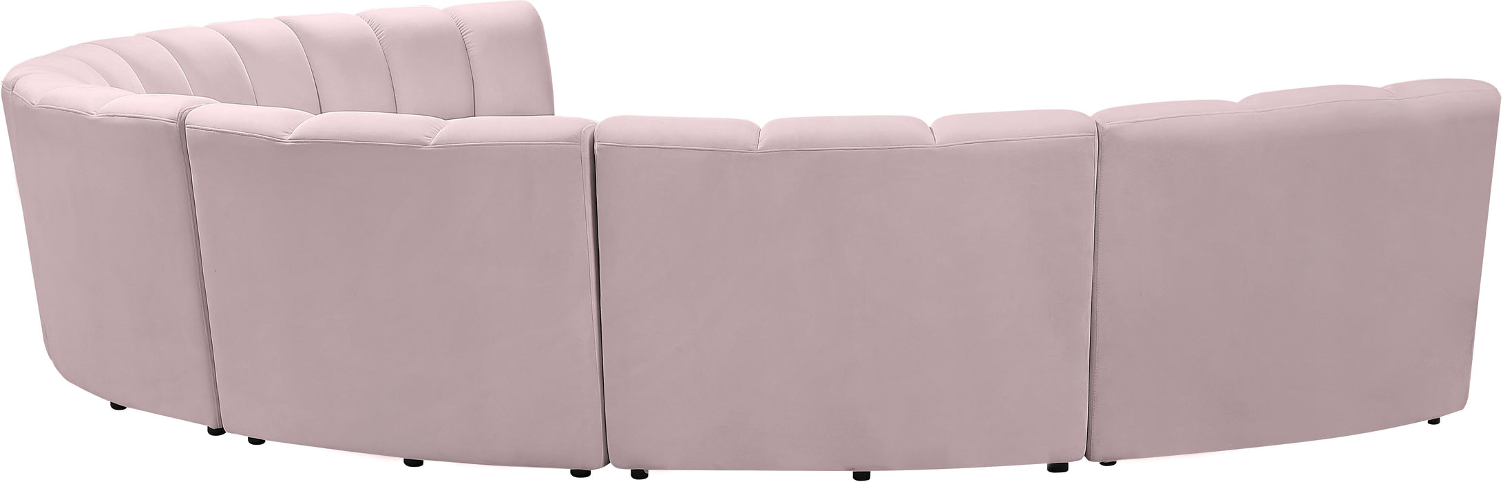Infinity Pink Velvet 7pc. Modular Sectional - Royal Furniture & Gifts (MI) - Multi Location