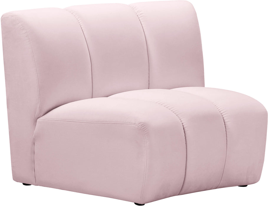 Infinity Pink Velvet Modular Chair - Royal Furniture & Gifts (MI) - Multi Location