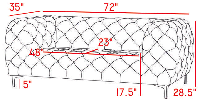 Mercer Grey Velvet Loveseat - Royal Furniture & Gifts (MI) - Multi Location