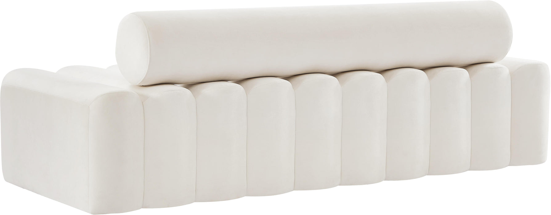 Melody Cream Velvet Sofa - Royal Furniture & Gifts (MI) - Multi Location