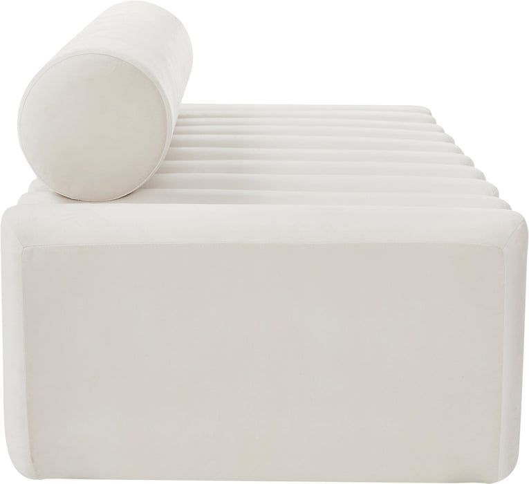 Melody Cream Velvet Sofa - Royal Furniture & Gifts (MI) - Multi Location