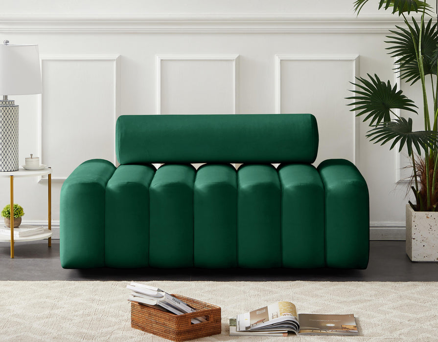 Melody Green Velvet Loveseat - Royal Furniture & Gifts (MI) - Multi Location