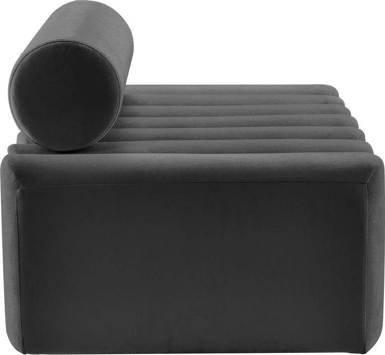 Melody Grey Velvet Loveseat - Royal Furniture & Gifts (MI) - Multi Location