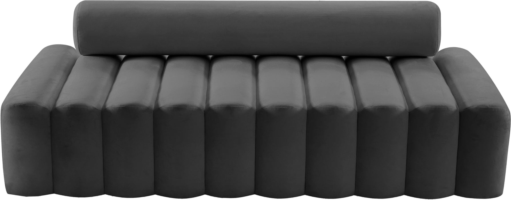 Melody Grey Velvet Sofa - Royal Furniture & Gifts (MI) - Multi Location