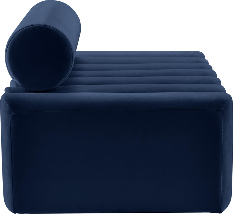 Melody Navy Velvet Loveseat - Royal Furniture & Gifts (MI) - Multi Location