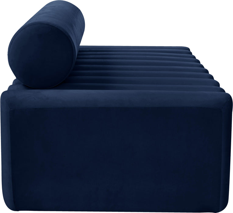 Melody Navy Velvet Sofa - Royal Furniture & Gifts (MI) - Multi Location