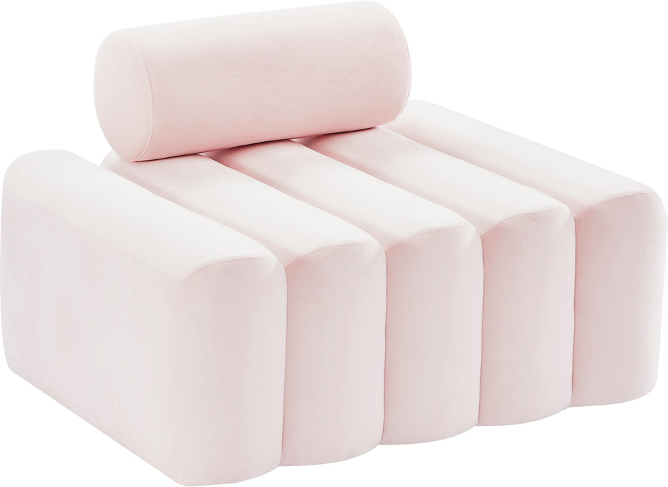 Melody Pink Velvet Chair - Royal Furniture & Gifts (MI) - Multi Location