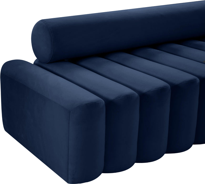 Melody Navy Velvet Sofa - Royal Furniture & Gifts (MI) - Multi Location