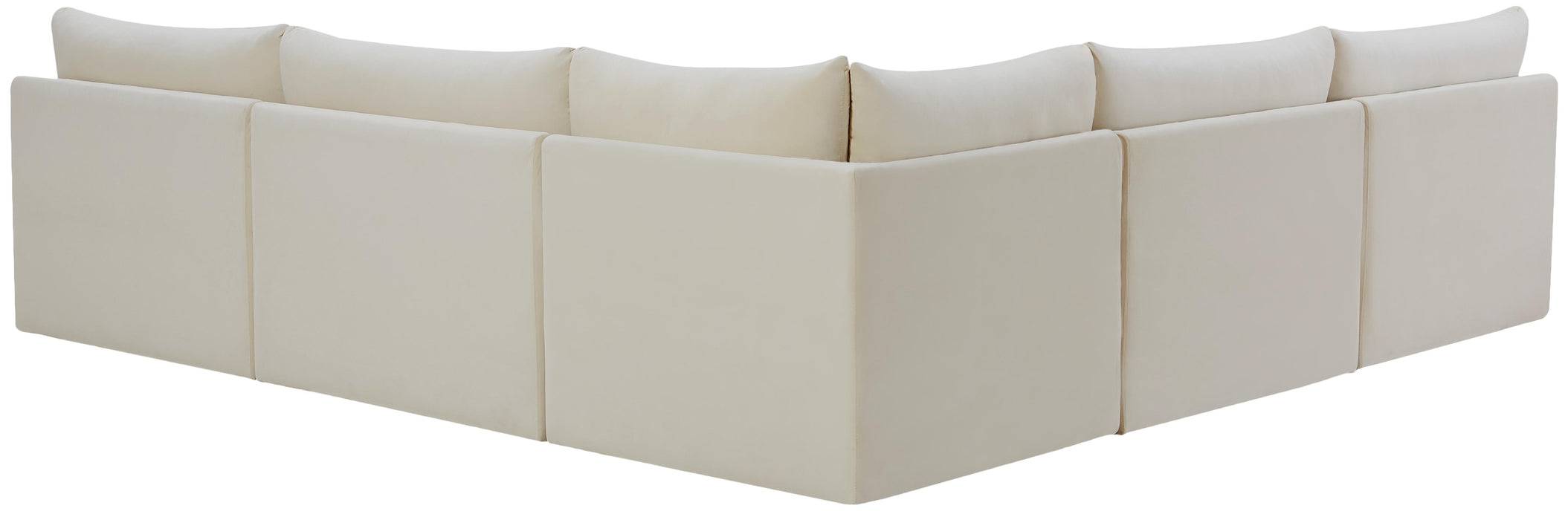Jacob Cream Velvet Modular Sectional - Royal Furniture & Gifts (MI) - Multi Location