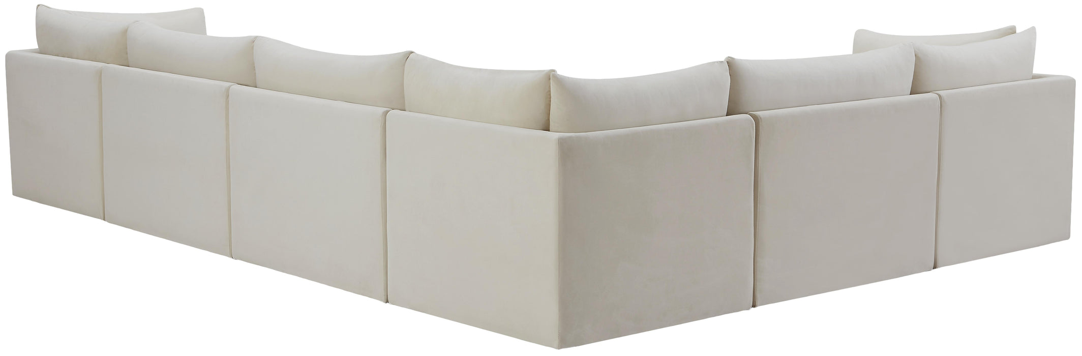Jacob Cream Velvet Modular Sectional - Royal Furniture & Gifts (MI) - Multi Location