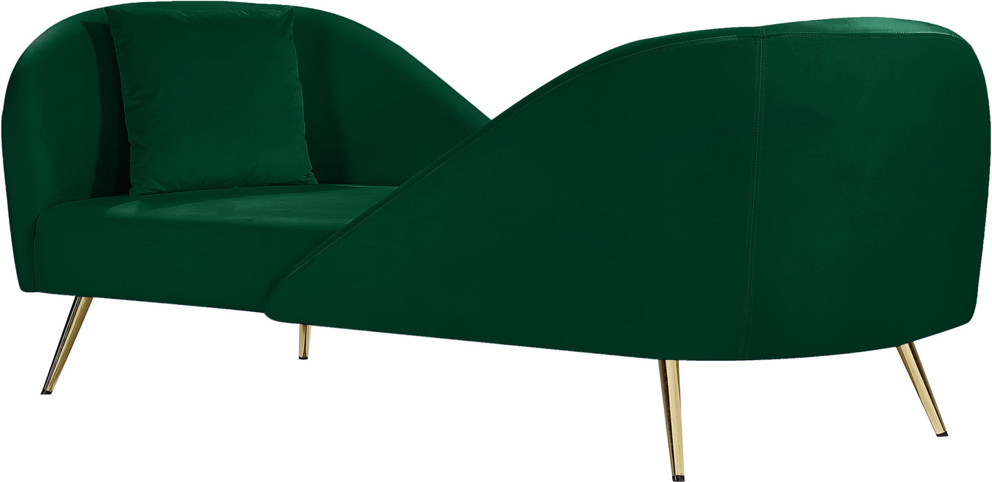 Nolan Green Velvet Chaise - Royal Furniture & Gifts (MI) - Multi Location