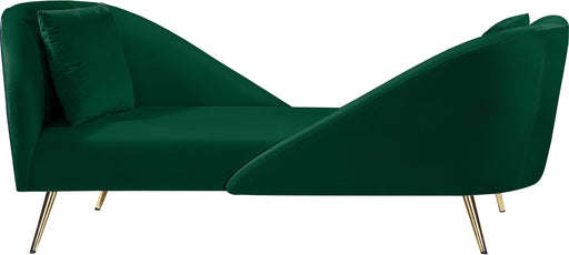 Nolan Green Velvet Chaise - Royal Furniture & Gifts (MI) - Multi Location