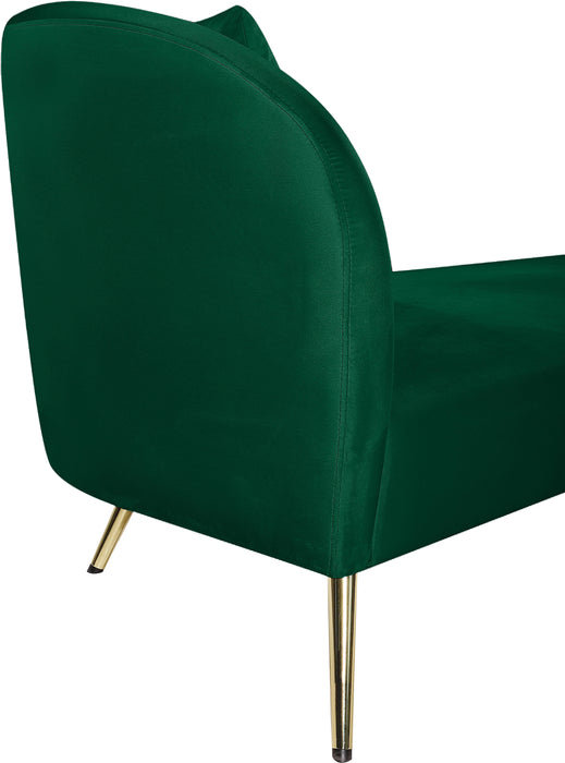 Nolan Green Velvet Chaise - Royal Furniture & Gifts (MI) - Multi Location
