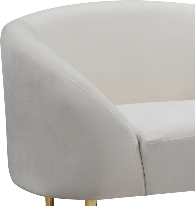 Ritz Cream Velvet Chair - Royal Furniture & Gifts (MI) - Multi Location