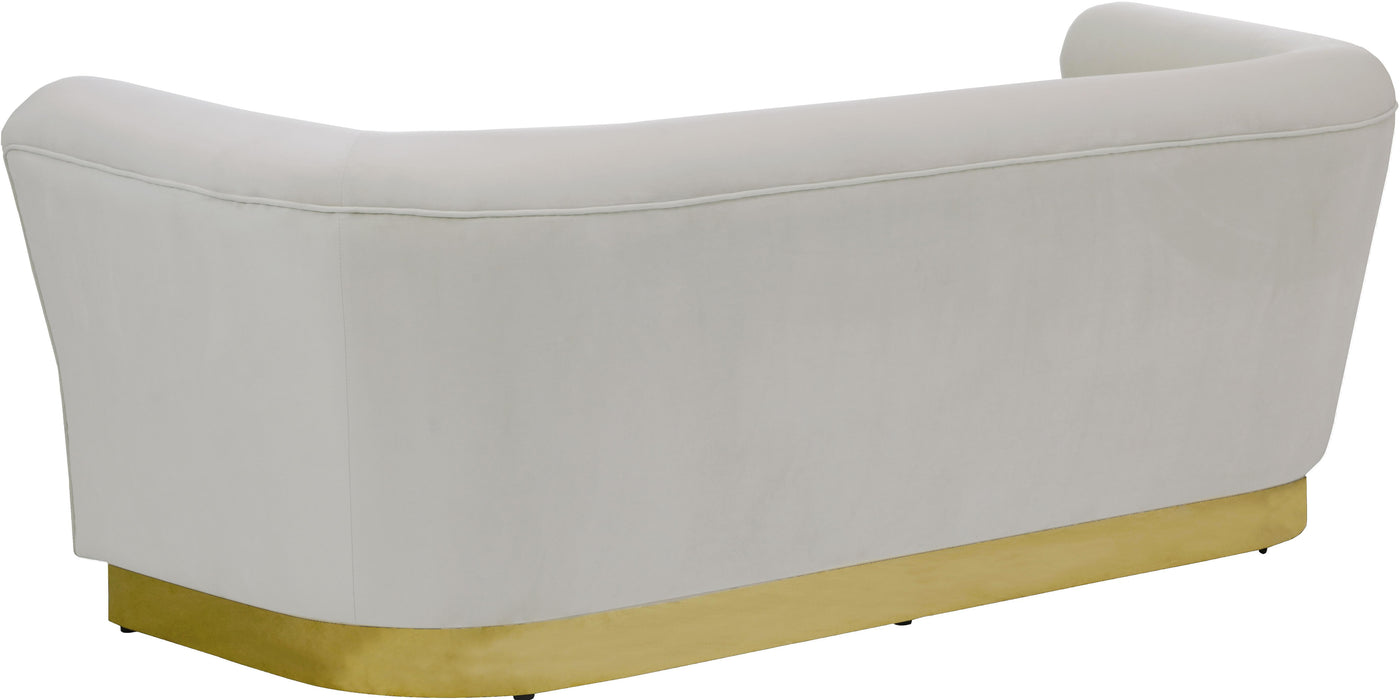 Bellini Cream Velvet Sofa - Royal Furniture & Gifts (MI) - Multi Location