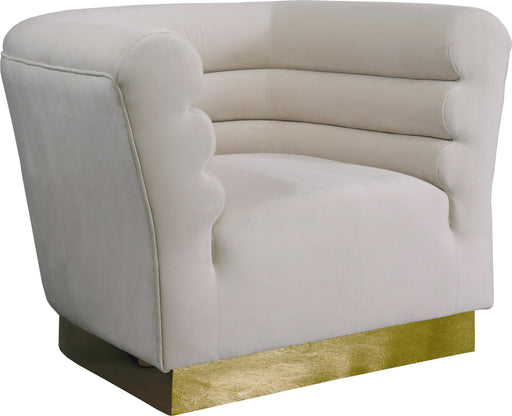 Bellini Cream Velvet Chair - Royal Furniture & Gifts (MI) - Multi Location