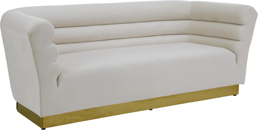 Bellini Cream Velvet Sofa - Royal Furniture & Gifts (MI) - Multi Location
