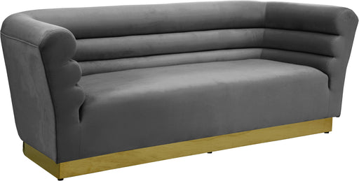 Bellini Grey Velvet Sofa - Royal Furniture & Gifts (MI) - Multi Location