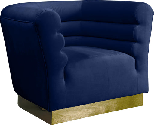 Bellini Navy Velvet Chair - Royal Furniture & Gifts (MI) - Multi Location