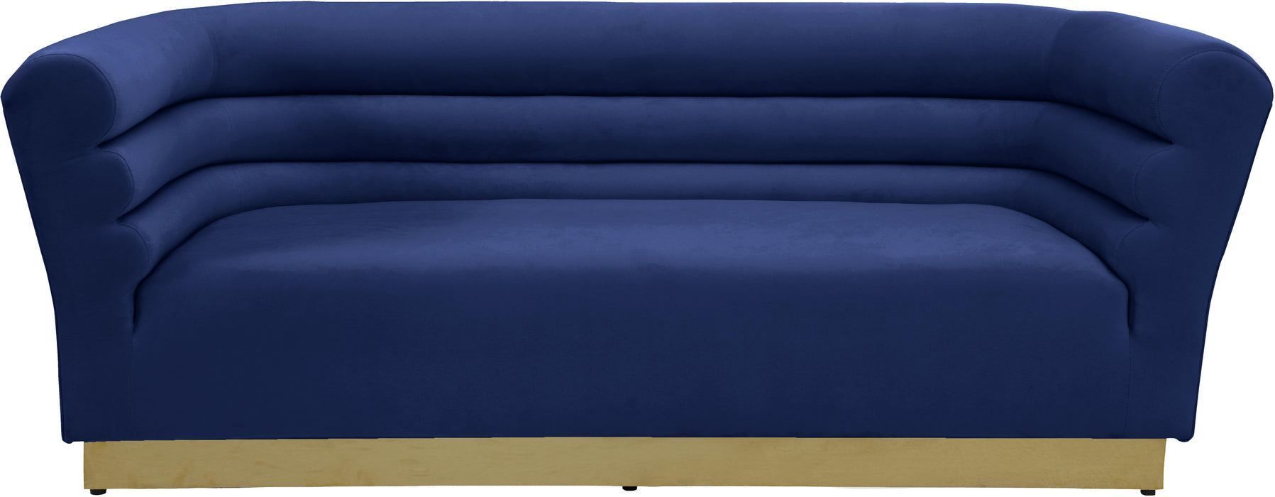 Bellini Navy Velvet Sofa - Royal Furniture & Gifts (MI) - Multi Location