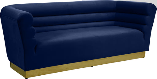Bellini Navy Velvet Sofa - Royal Furniture & Gifts (MI) - Multi Location