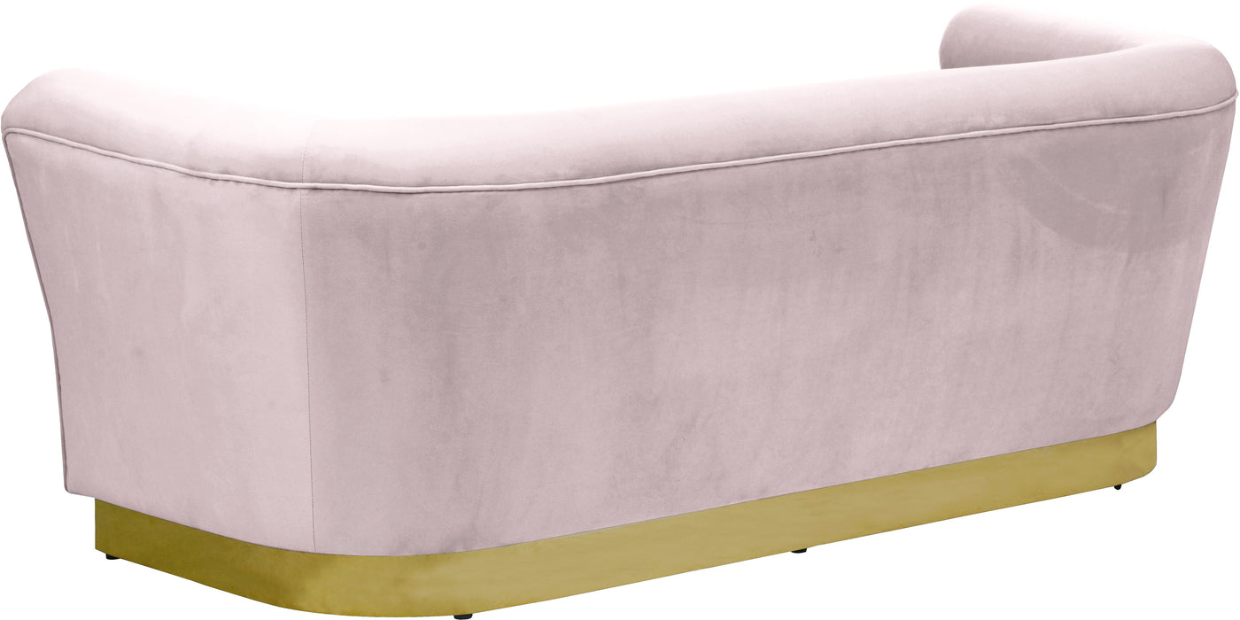 Bellini Pink Velvet Sofa - Royal Furniture & Gifts (MI) - Multi Location