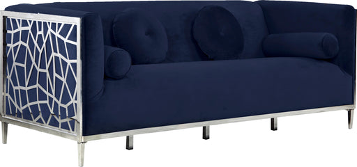 Opal Navy Velvet Sofa - Royal Furniture & Gifts (MI) - Multi Location