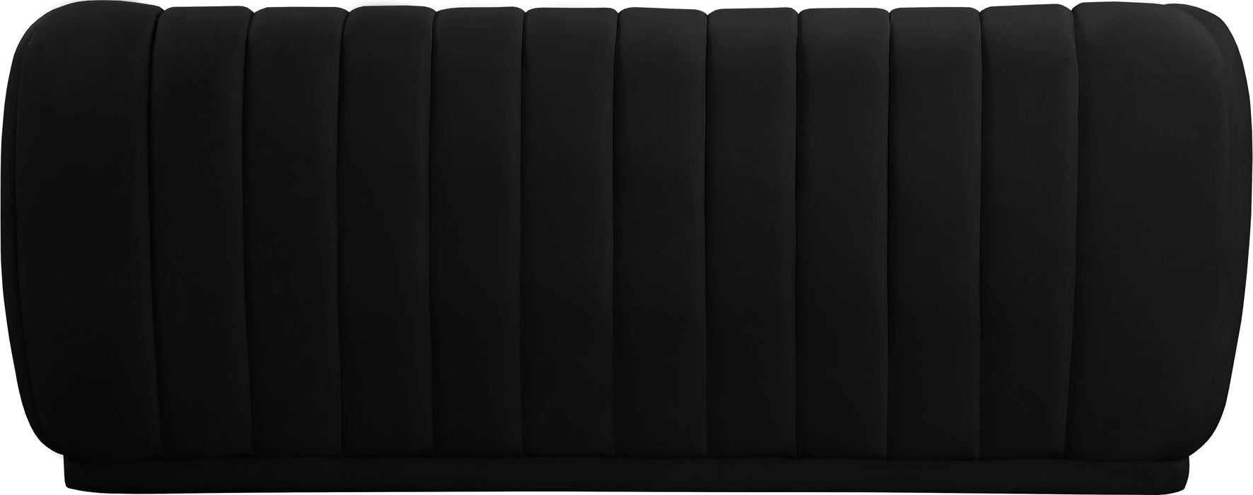 Dixie Black Velvet Sofa - Royal Furniture & Gifts (MI) - Multi Location