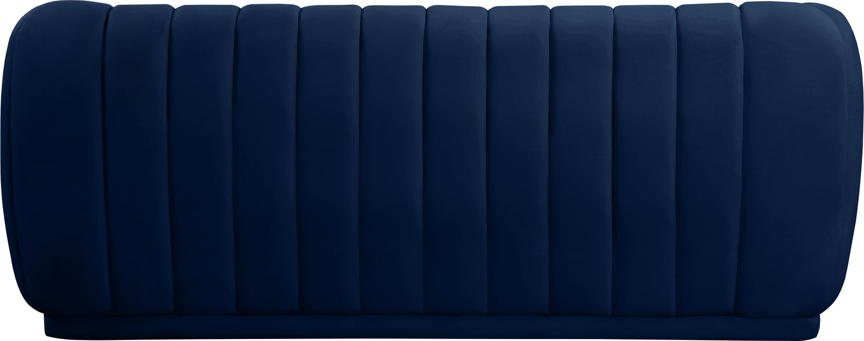 Dixie Navy Velvet Sofa - Royal Furniture & Gifts (MI) - Multi Location