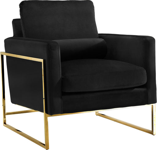 Mila Black Velvet Chair - Royal Furniture & Gifts (MI) - Multi Location