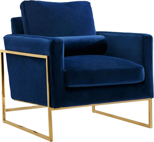 Mila Navy Velvet Chair - Royal Furniture & Gifts (MI) - Multi Location