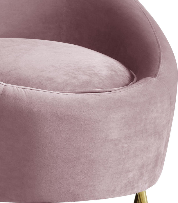 Serpentine Pink Velvet Chair - Royal Furniture & Gifts (MI) - Multi Location