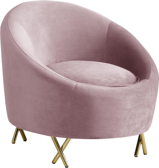 Serpentine Pink Velvet Chair - Royal Furniture & Gifts (MI) - Multi Location