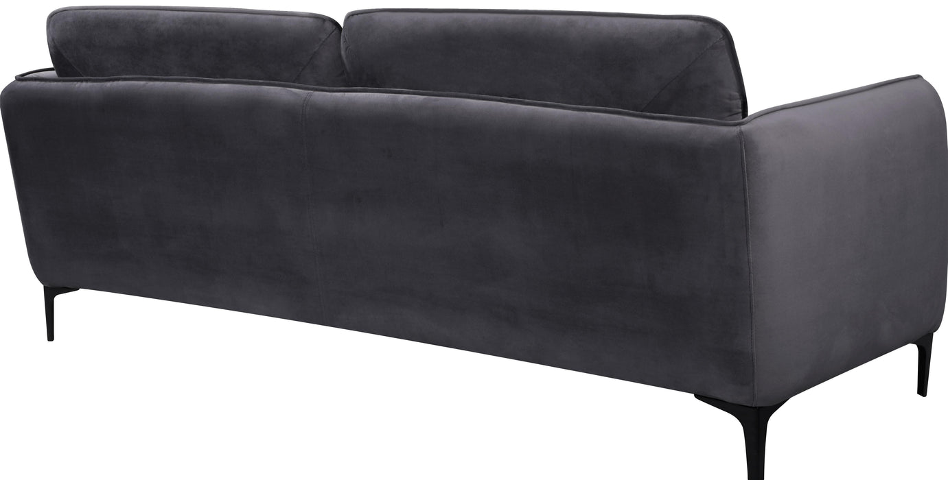 Poppy Grey Velvet Sofa - Royal Furniture & Gifts (MI) - Multi Location