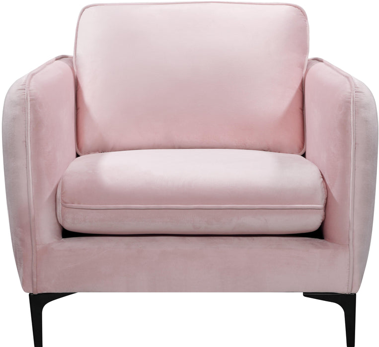 Poppy Pink Velvet Chair - Royal Furniture & Gifts (MI) - Multi Location