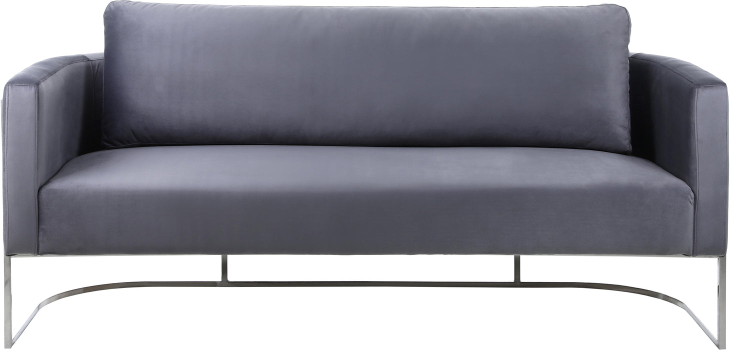 Casa Grey Velvet Sofa - Royal Furniture & Gifts (MI) - Multi Location