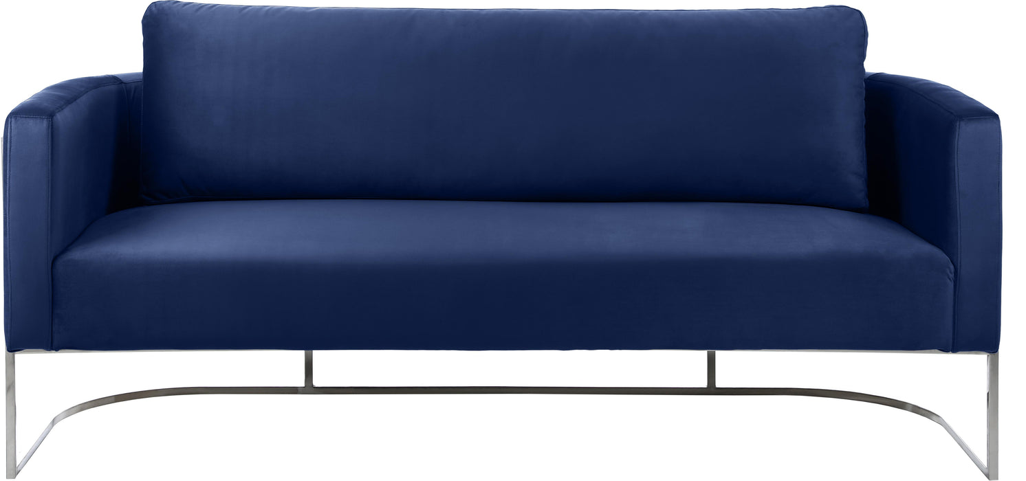 Casa Navy Velvet Sofa - Royal Furniture & Gifts (MI) - Multi Location