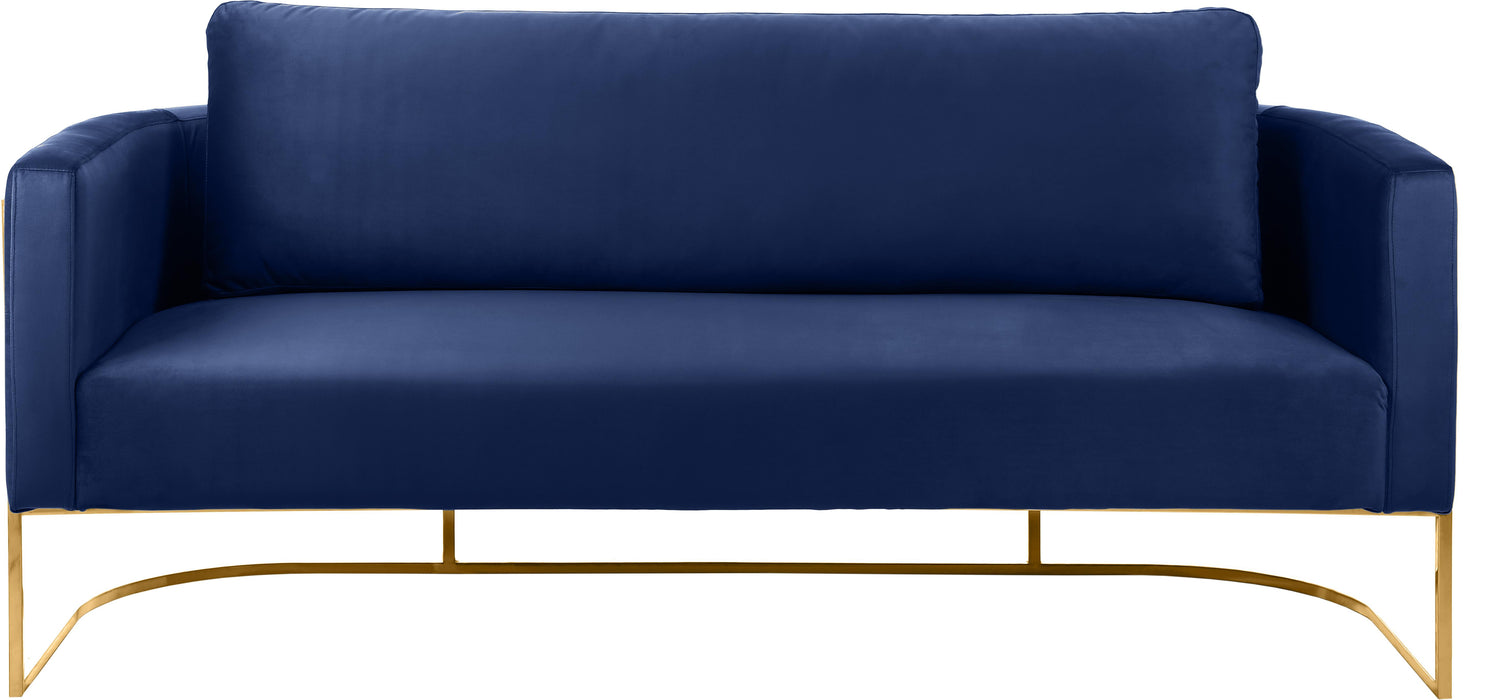 Casa Navy Velvet Sofa - Royal Furniture & Gifts (MI) - Multi Location