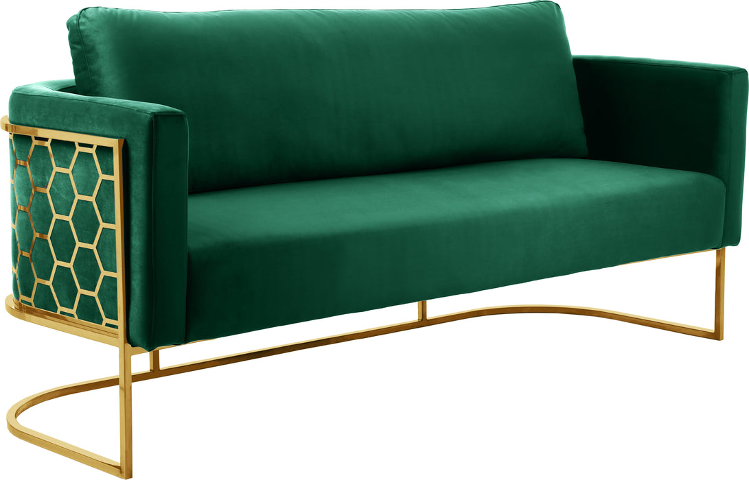 Casa Green Velvet Sofa - Royal Furniture & Gifts (MI) - Multi Location