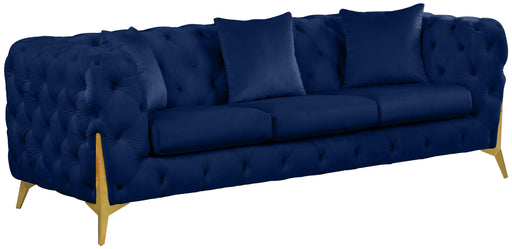 Kingdom Navy Velvet Sofa - Royal Furniture & Gifts (MI) - Multi Location