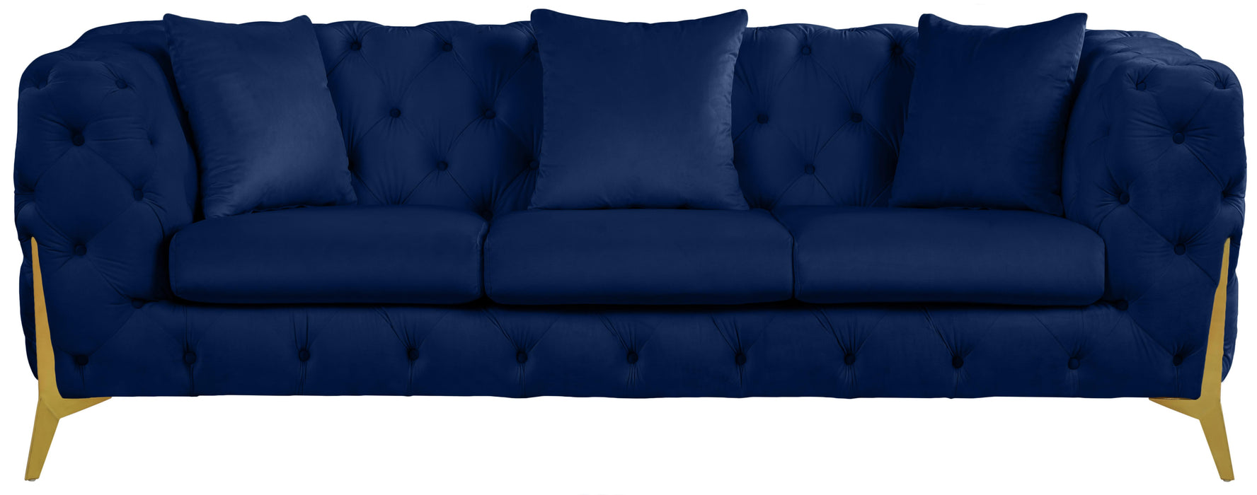 Kingdom Navy Velvet Sofa - Royal Furniture & Gifts (MI) - Multi Location