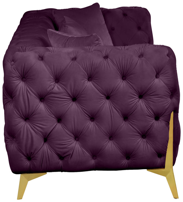 Kingdom Purple Velvet Sofa - Royal Furniture & Gifts (MI) - Multi Location