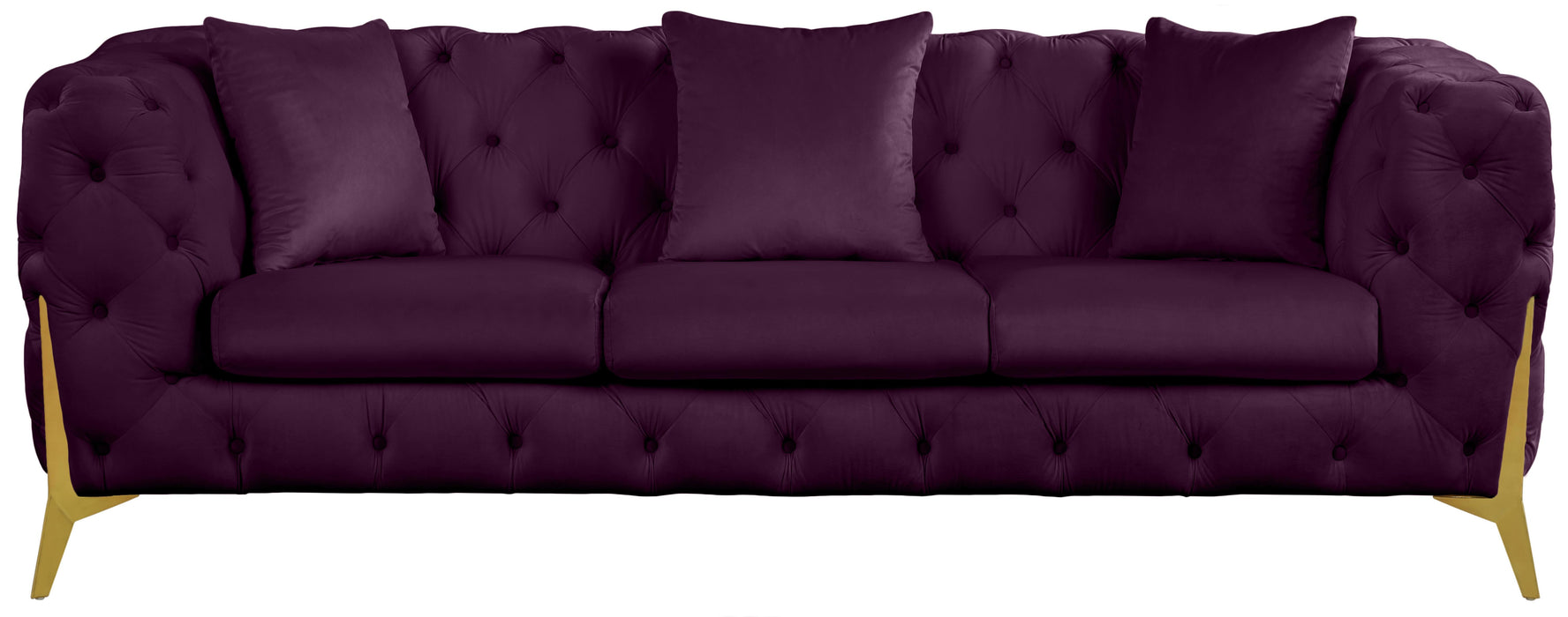 Kingdom Purple Velvet Sofa - Royal Furniture & Gifts (MI) - Multi Location