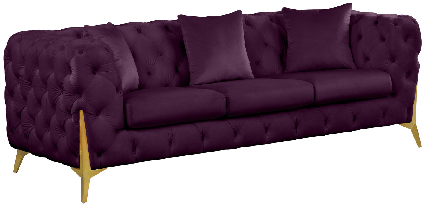 Kingdom Purple Velvet Sofa - Royal Furniture & Gifts (MI) - Multi Location